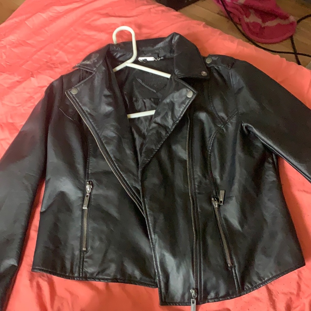 Leather jacket